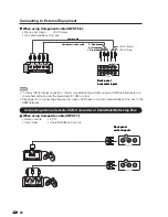 Предварительный просмотр 22 страницы Sharp LC-42SV49U Operation Manual