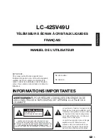 Предварительный просмотр 53 страницы Sharp LC-42SV49U Operation Manual