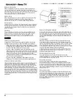 Preview for 6 page of Sharp LC-43LB601C User Manual