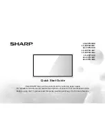 Предварительный просмотр 2 страницы Sharp LC-43P3+0U Quick Start Manual