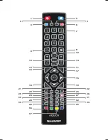 Preview for 2 page of Sharp LC-43SFE7451E User Manual