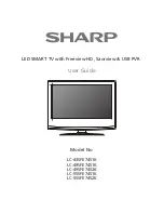 Preview for 1 page of Sharp LC-43SFE7451KLC-49SFE7451K User Manual