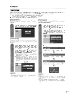 Предварительный просмотр 22 страницы Sharp LC-45GD6U - AQUOS - 45" LCD TV Operation Manual