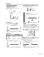 Предварительный просмотр 24 страницы Sharp LC-45GD6U - AQUOS - 45" LCD TV Operation Manual