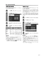 Предварительный просмотр 38 страницы Sharp LC-45GD6U - AQUOS - 45" LCD TV Operation Manual