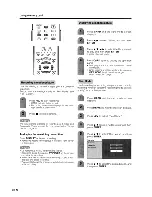 Предварительный просмотр 49 страницы Sharp LC-45GD6U - AQUOS - 45" LCD TV Operation Manual