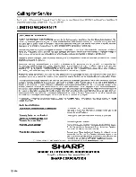 Предварительный просмотр 101 страницы Sharp LC-45GD6U - AQUOS - 45" LCD TV Operation Manual