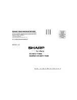 Предварительный просмотр 109 страницы Sharp LC-45GD6U - AQUOS - 45" LCD TV Operation Manual