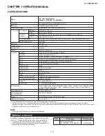 Предварительный просмотр 5 страницы Sharp LC-46D65E/RU Service Manual