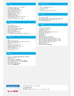 Preview for 2 page of Sharp LC-46LE811E Specifications