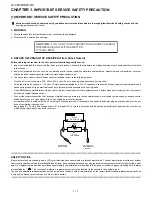 Предварительный просмотр 2 страницы Sharp LC-46XD1E/RU Service Manual