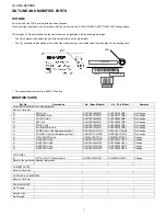 Предварительный просмотр 2 страницы Sharp LC-46XL2E Service Manual