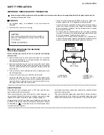 Предварительный просмотр 3 страницы Sharp LC-46XL2E Service Manual