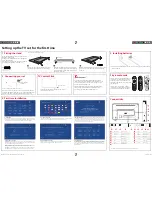 Предварительный просмотр 2 страницы Sharp LC-49UI7352K Quick Start Setup Manual