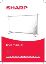 Sharp LC-50UI7222E User Manual preview