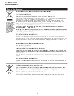 Предварительный просмотр 4 страницы Sharp LC-52DH77E/RU/S Service Manual