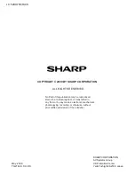 Предварительный просмотр 98 страницы Sharp LC-52DH77E/RU/S Service Manual