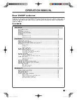 Sharp LC-52LX640H Operation Manual preview