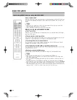 Preview for 60 page of Sharp LC-52LX640H Operation Manual