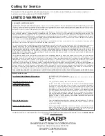 Предварительный просмотр 31 страницы Sharp LC 52SB55U Operation Manual