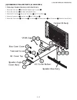 Предварительный просмотр 17 страницы Sharp LC-52XS1E Service Manual