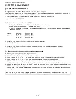 Предварительный просмотр 24 страницы Sharp LC-52XS1E Service Manual