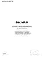 Предварительный просмотр 172 страницы Sharp LC-52XS1E Service Manual