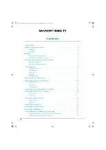 Preview for 2 page of Sharp LC-55LB481U User Manual