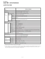 Preview for 6 page of Sharp LC-60C52U - 52" LCD TV Service Manual