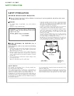 Предварительный просмотр 2 страницы Sharp LC-60G9T Service Manual