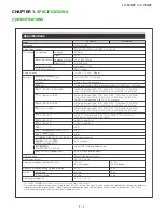 Предварительный просмотр 5 страницы Sharp LC-60G9T Service Manual