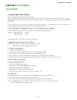 Предварительный просмотр 16 страницы Sharp LC-60G9T Service Manual