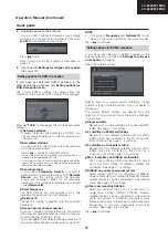 Предварительный просмотр 17 страницы Sharp LC-60LE651 MK2 Service Manual