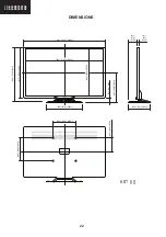 Предварительный просмотр 22 страницы Sharp LC-60LE651 MK2 Service Manual