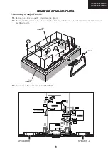 Предварительный просмотр 23 страницы Sharp LC-60LE651 MK2 Service Manual