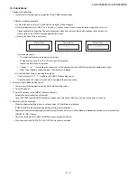 Предварительный просмотр 31 страницы Sharp LC-60LE822E Service Manual