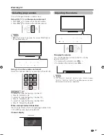 Предварительный просмотр 23 страницы Sharp LC-60LE925X Operation Manual