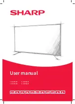 Sharp LC-60UI7652E User Manual preview