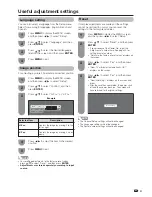 Preview for 32 page of Sharp LC-62C42U Operation Manual