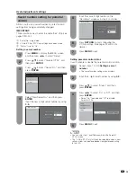 Preview for 40 page of Sharp LC-62C42U Operation Manual