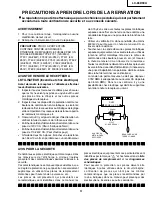 Предварительный просмотр 3 страницы Sharp LC-65D90U Service Manual