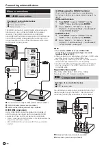 Предварительный просмотр 20 страницы Sharp LC-70LE735M Operation Manual