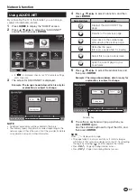 Предварительный просмотр 39 страницы Sharp LC-70LE735M Operation Manual