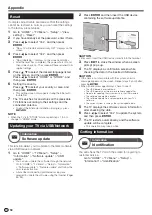 Предварительный просмотр 52 страницы Sharp LC-70LE735M Operation Manual