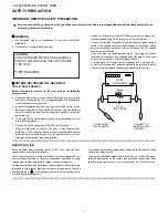 Preview for 2 page of Sharp LC-70LE835E/RU Service Manual