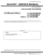 Preview for 137 page of Sharp LC-70LE835E/RU Service Manual