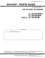 Preview for 141 page of Sharp LC-70LE835E/RU Service Manual