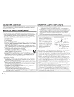 Предварительный просмотр 4 страницы Sharp LC-70UD1U Operation Manual