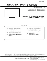 Preview for 67 page of Sharp LC-90LE740X Aquos Service Manual