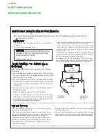 Предварительный просмотр 2 страницы Sharp LC-90Y8T Service Manual